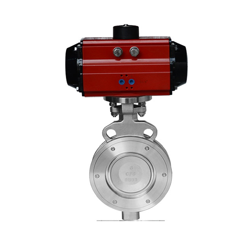 氣動高性能雙偏心蝶閥